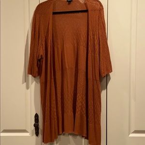 Burnt orange cardigan